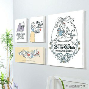 ディズニーのファブリックパネルセット 白雪姫 ディズニー 【壁かけ インテリア ウェルカムボード 記念 ボード おしゃれ ディズニー ディズニー好き ルーム 部屋 玄関 フォトフレーム 贈り