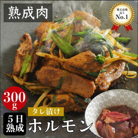発酵熟成タレ漬けホルモン 300g レバニラ ニラレバ レバニラ記念日 熟成肉 豚肉 ハラミ ホルモン焼 熟成ホルモン ギフト 贈答用 BBQ 贈り物 自宅用 国産 和牛 大麦豚 旬熟成 旨味 エイジングシート フードテック 特許 【お一人様2点まで】