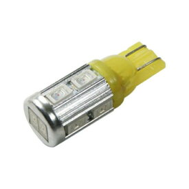 BREEZY NANIYA LEDバルブ T10 10SMD 2個セット アンバー A10S-A【送料無料】 メール便対応商品