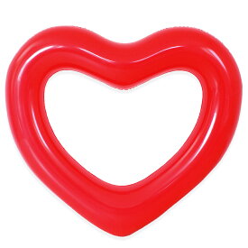 浮き輪 ハート型 120cm [フロート ハートフロート ハート浮き輪 ビッグサイズ うきわ 浮輪 ハート型浮き輪 インスタ映え 海 プール 大人用 大人 子供 おもしろ かわいい ナイトプール コンビニ受取対応]