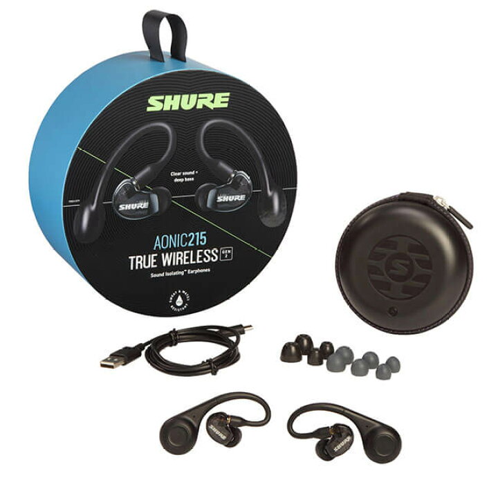 楽天市場】【10%OFFクーポン配布中】SHURE AONIC 215 完全 ワイヤレス  