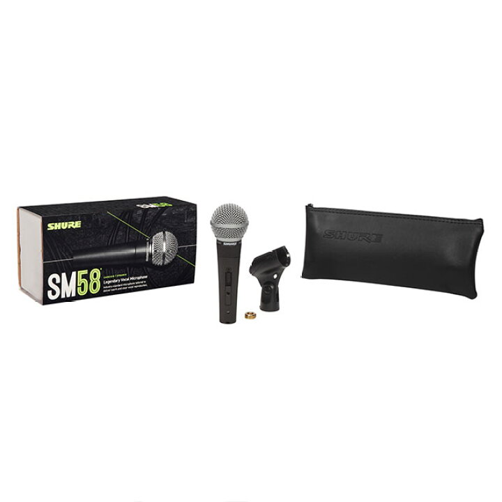 楽天市場】SHURE ダイナミックマイク SM58SE : スイッチ付き 