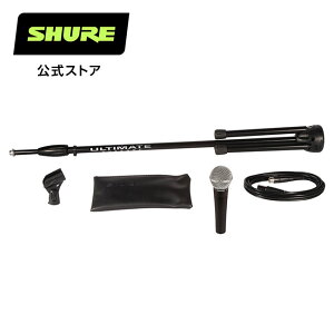 SHURE �_�C�i�~�b�N�}�C�N SM58-CN BTS-A �X�e�[�W�p�t�H�[�}���X�L�b�g : SM58LCE + XLR�P�[�u�� + �}�C�N�X�^���h�t�� �v���d�l �V���A�y�������K�i/���[�J�[�ۏ�2�N�z