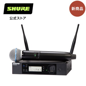 SHURE ���C�����X�V�X�e�� GLX-D24R+/BETA58A : GLX-D+�V���[�Y / �n�[�t���b�N�^�^��M�@�t�{�[�J�� �V���A�y�������K�i/���[�J�[�ۏ�2�N�z