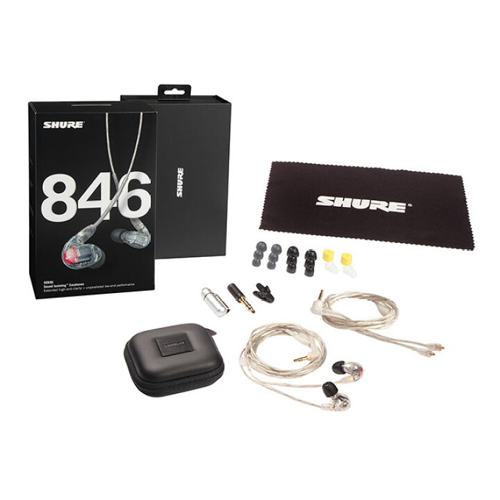 楽天市場】【10%OFFクーポン配布中】SHURE SE846 SE846-CL-A 