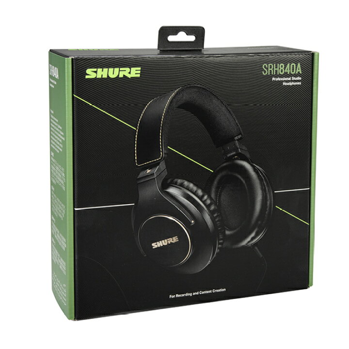 楽天市場】【10%OFFクーポン配布中】SHURE SRH840A-A スタジオ 