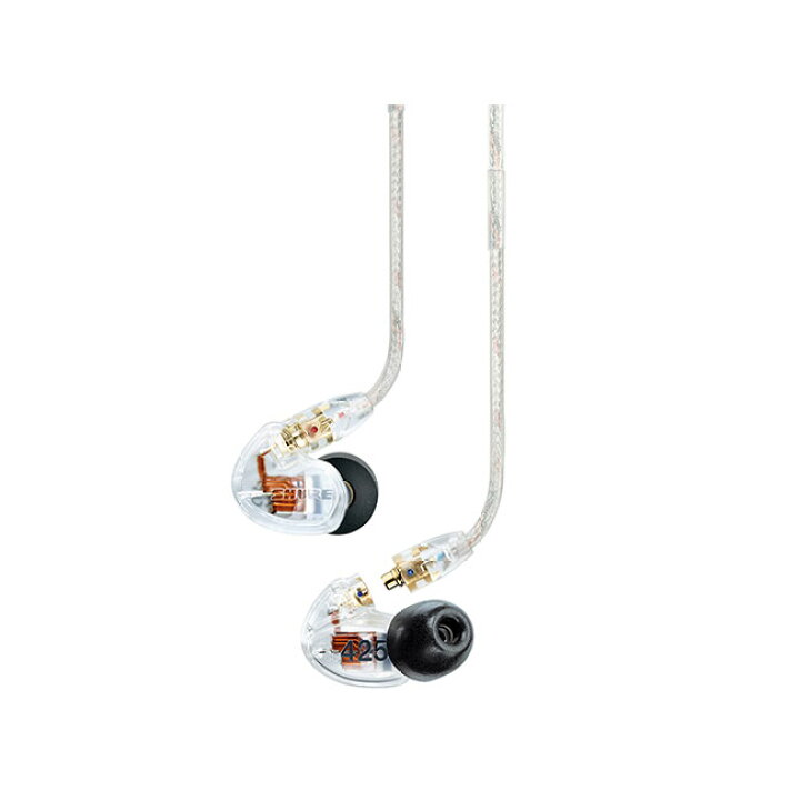 楽天市場】SHURE SE425 高遮音性イヤホン（有線タイプ）SE425-CL-A 