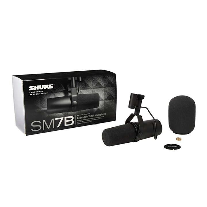 楽天市場】【国内正規品/メーカー保証2年】SHURE SM7B シュア 