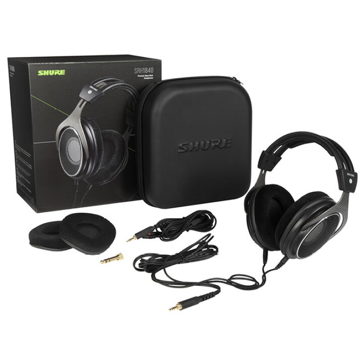 楽天市場】【10%OFFクーポン配布中】SHURE SRH1840-BK 