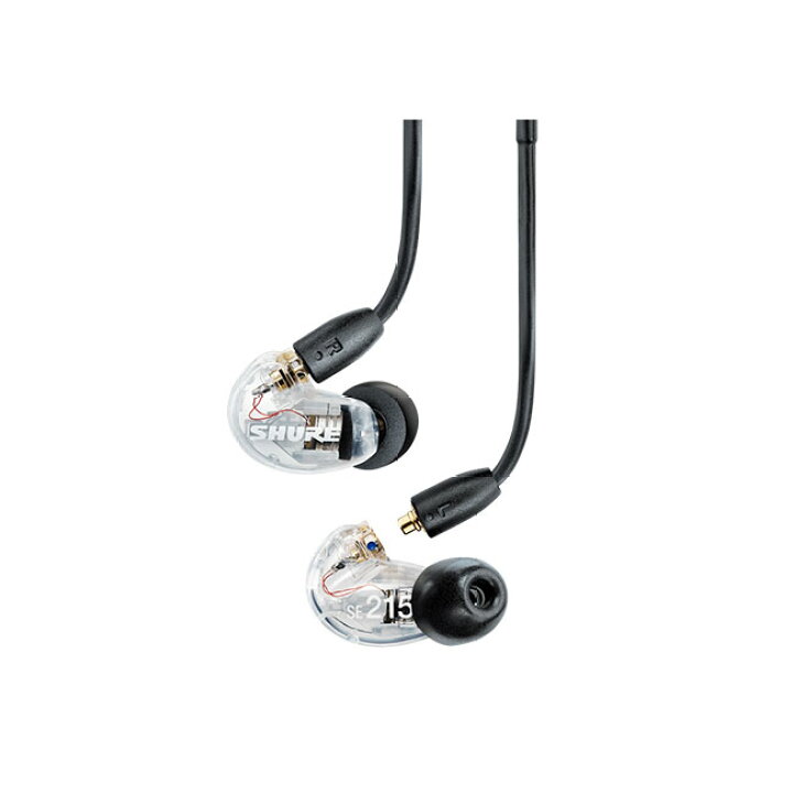 楽天市場】SHURE AONIC 215 高遮音性イヤホン (有線タイプ) マイク 