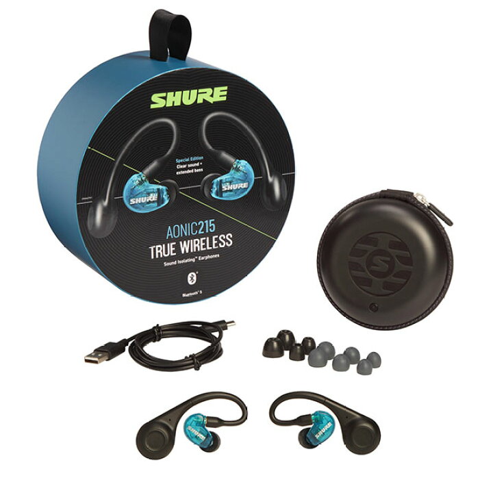 楽天市場】【10%OFFクーポン配布中】SHURE AONIC 215 (TW1)（第 