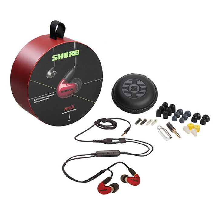 楽天市場】【10%OFFクーポン配布中】SHURE AONIC 5 高遮音性イヤホン 