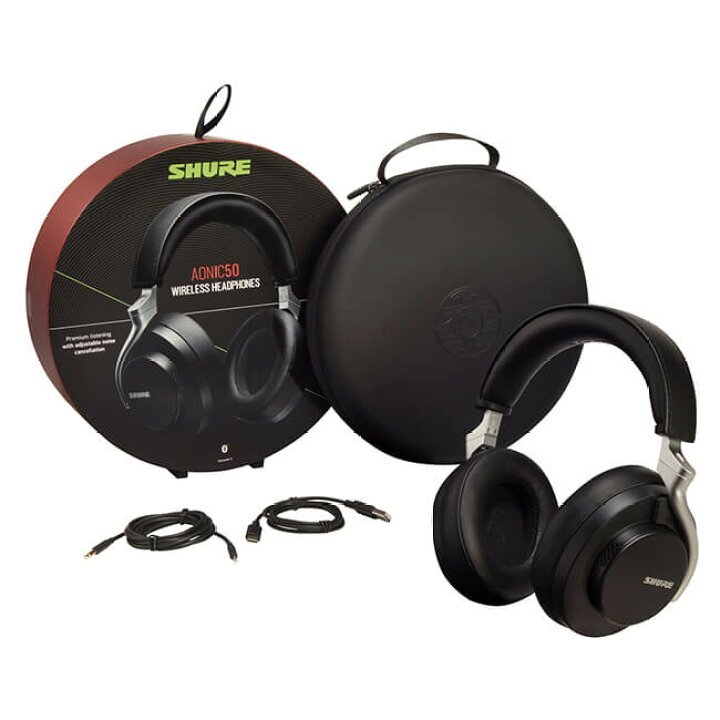 楽天市場】SHURE AONIC 50 ワイヤレス・ノイズキャンセリング 