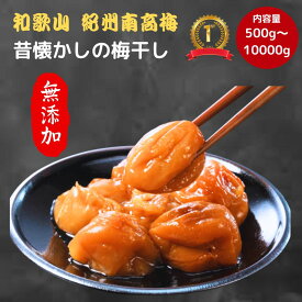 【8/17まで最大1000円引】紀州南高梅 数量限定 【無添加】和歌山 梅干 梅 酸っぱい 江戸時代 濃い 産地直送 訳あり 送料 500g 1kg 2kg 10kg 大容量 オープンキャンペーン 人気 おすすめ うめ