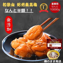 楽天市場】紀州南高梅 10キロの通販