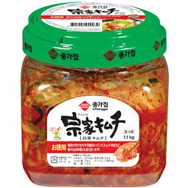【送料無料】韓国 宗家 白菜 カット キムチ お徳用 950g x 1箱 韓国産 食品 食材 料理 おかず おつまみ 発酵食品