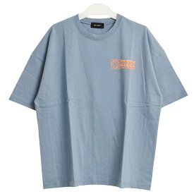 【2点までメール便対象】バックネオンロゴプリントビッグTシャツ トップス カットソー ゆったり 夏 涼しい 子供服 男の子 小学生 中学生 ファッション キッズ ジュニア 韓国 大人っぽい ダンス 120cm 130cm 140cm 150cm 160cm