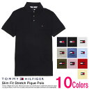 ■トミーヒルフィガー TOMMY HILFIGER 半袖 鹿の子 ポロシャツ 10色 ラッピング 無料! あす楽 3980円以上 送料無料 ! …