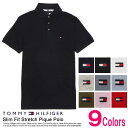 ■トミーヒルフィガー TOMMY HILFIGER 半袖 鹿の子 ポロシャツ 9色 ラッピング 無料! あす楽 3980円以上 送料無料 ! メンズ かっこいい プレゼント ギフト にも! 秋冬物 新作 入荷!