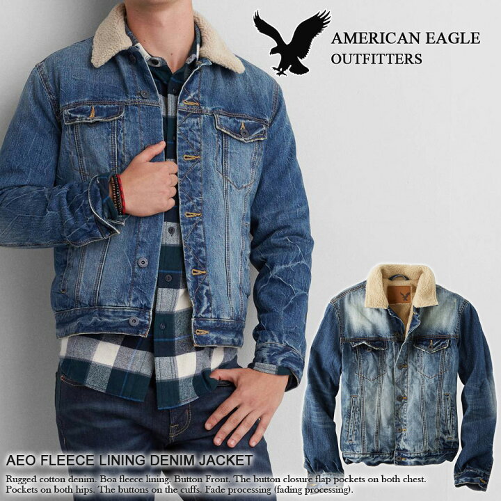 楽天市場】【AEO】☆アメリカンイーグル メンズ デニムジャケット 