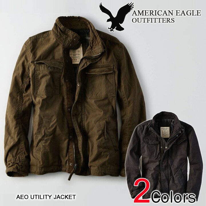 楽天市場】□アメリカンイーグル メンズ ミリタリージャケット  