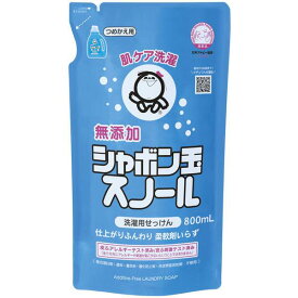 ケース販売 シャボン玉石けん シャボン玉スノールつめかえ用 800mL