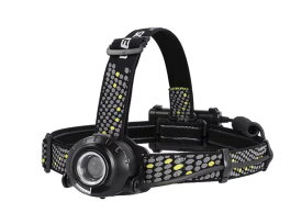 GENTOS ジェントス HW-G433HD ヘッドライト 充電式対応 ハイブリッド電源 高輝度520lm 防塵防滴 IP64 作業灯 防災 キャンプ用