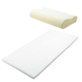 【セット販売】トゥルースリーパー プレミアケア5.0 シングル マットレス ＋ ネックフィットピロー 枕 低反発 True Sleeper アウトレット 新品 訳あり 日本製 寝具 快眠セット特別セット9604-6147-001