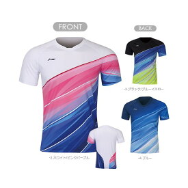 【レビュー投稿やLINE追加でクーポンGET】リーニン バドミントン ウェア LI-NING UNI 中国ナショナルチームゲームシャツ AAYQ085 トマス&ユーバー杯2020モデル 2024年カタログ商品