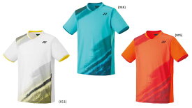 【レビュー投稿やLINE追加でクーポンGET】 ヨネックス バドミントン ウェア YONEX JUNIOR ゲームシャツ 10541J 2024 春夏カタログ商品