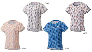 【レビュー投稿やLINE追加でクーポンGET】 ヨネックス ソフトテニス テニス ウェア YONEX WOMEN ゲームシャツ 20795 2024 春夏カタログ商品