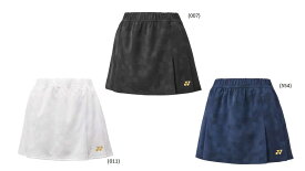【レビュー投稿やLINE追加でクーポンGET】ヨネックス ソフトテニス テニス ウェア YONEX WOMEN スカート 26174 2025SS 2025春夏カタログ商品