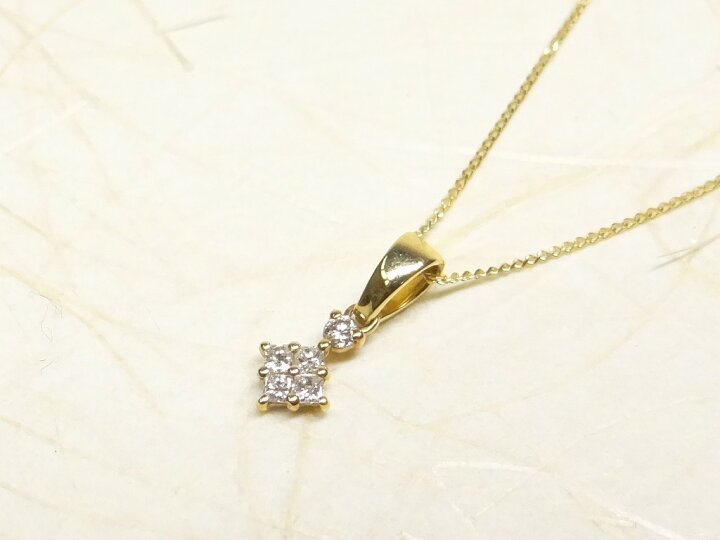 楽天市場】【送料無料/代引手数料無料】K18天然ダイヤモンドペンダント  