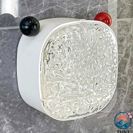 【全品2点で5%OFF】壁取り付け式ソープホルダー カバー付き セルフドレンソープボックス ウォーターリップル 中空ソープセーバートレイ シャワー キッチン バスルーム用 自己粘着ソープバーコンテナ 浴槽 オーナメント カミソリスポンジ