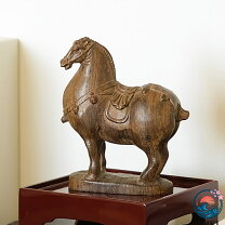 楽天市場】木製馬の置物の通販