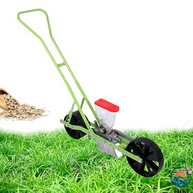 【全品2点で5%OFF】手動野菜播種機 野菜播種機 手押し式種子散布機 小型精密プランター 手動プッシュ 精密種まきツール 多機能播種機 農業用播種機 調整可能な植物間隔 精密播種 開溝・鎮圧・播種一体化 白菜、ほうれん草、セロリ、大根オンデマンド播種機 1つの播種口