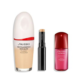 【マラソンP10倍★&最大1500円OFFクーポン】【資生堂認定ショップ】【限定特典付き】SHISEIDO メーキャップ　エッセンス　スキングロウ　ファンデーション＋シンクロスキン　ラディアントリフティング　コンシーラー　セット　資生堂【S】
