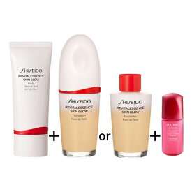 ◆マラソン最大2000円OFFクーポン＆P10倍◆【資生堂認定ショップ】【限定特典付き】SHISEIDO メーキャップ　エッセンス　スキングロウ　ファンデーション＋スキングロウ　プライマー　セット｜SHISEIDO 資生堂 シセイドウ｜ファンデーション ファンデ｜化粧下地｜