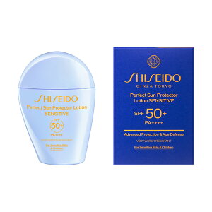 【資生堂認定ショップ】SHISEIDO サンケア パーフェクト サン プロテクター ローション センシティブ 50mL【S】|SHISEIDO 資生堂 シセイドウ|サンケア 日焼け止め SPF50+ PA++++ 低刺激|
