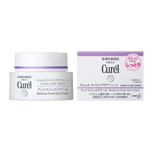 【マラソン限定★10%OFFクーポン】【花王認定ショップ】キュレル エイジングケアシリーズ フェイスジェルクリーム 40g