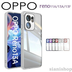 OPPO Reno13 A �P�[�X 13F �N���A �����J�o�[ Reno11 �N���A�P�[�X �����P�[�X oppo reno 11a ���� �ϏՌ� �J�o�[