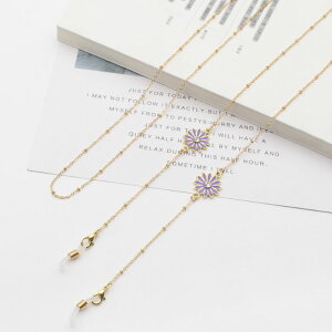 【送料無料】【即納】 マスクチェーン レディース マスクストラップ 雛菊 合金 メガネチェーン イヤホンチェーン 首掛け マスク保管 マスクストラップ ブルートゥース イヤホン保管 おしゃ