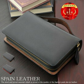 楽天市場】セカンドバッグ メンズ BAG ダブルファスナー 革 ダブル 