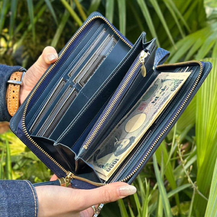 楽天市場】ラウンドファスナーウォレット 長財布 財布 メンズ 