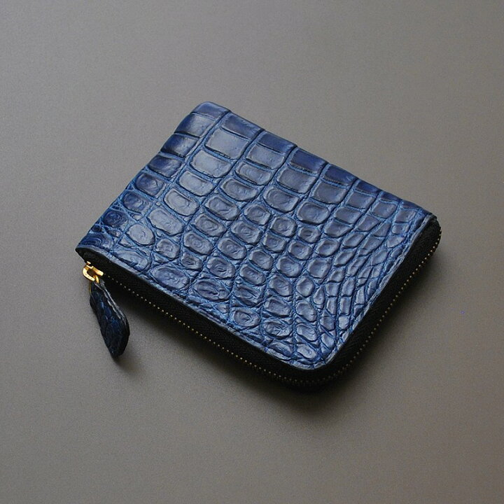 楽天市場】L字ファスナー財布 レディース メンズ 本革 ブランド 藍染  