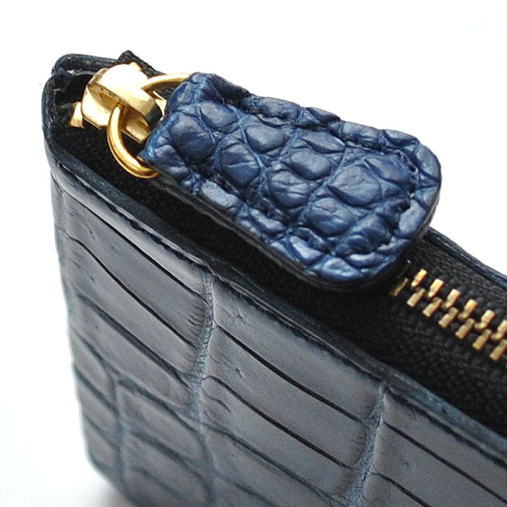 楽天市場】L字ファスナー財布 レディース メンズ 本革 ブランド 藍染  