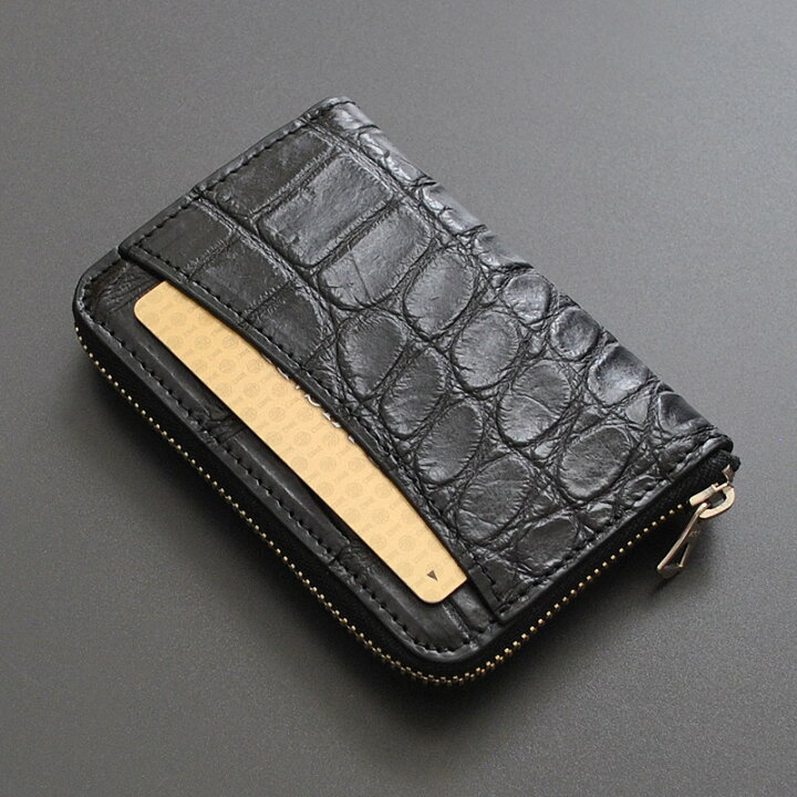 楽天市場】小さい財布 ミニ財布 財布 メンズ クロコダイルレザー  