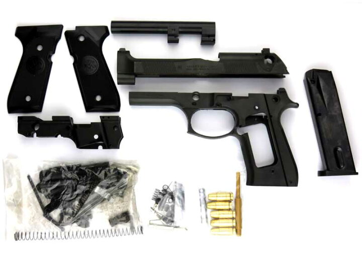 楽天市場】マルシンモデルガン組み立てキット M92F CQB ブラック 