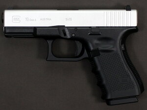 �T�C�h�A�[���Y�J�X�^�� �����}���C �K�X�u���[�o�b�N�K�� Glock19 Gen.4 �Z���R�[�g�V���o�[�J�X�^��