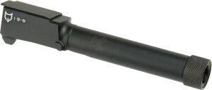 DETONATOR �����}���C Glock19 GEN3/4�Ή� Alpha Wolf�^�C�v�T�C�����T�[�Ή��A���~�A�E�^�[�o���� 14mm�t�l�W �u���b�N